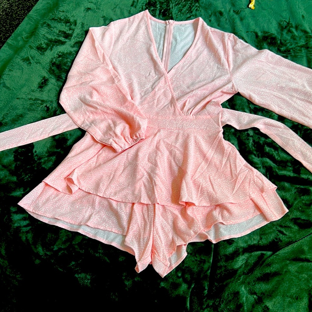 Pink romper